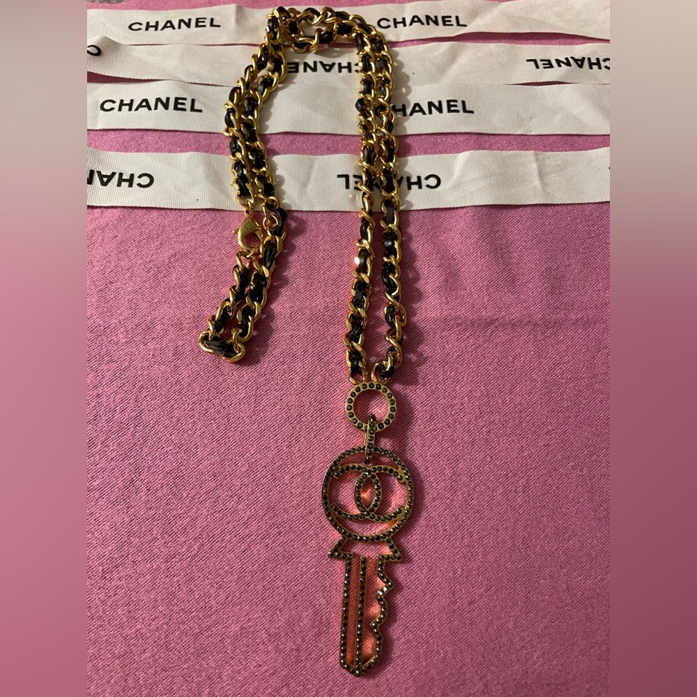 Chanel Key Pendant Necklace